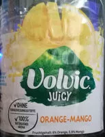 Mängden socker i Volvic Juicy Orange Mango, 1 L