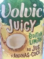 Mängden socker i Volvic juicy au jus d'ananas coco