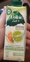Mängden socker i Volvic zest + pamplemousse et citron vert