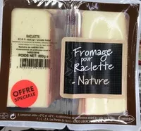 Mängden socker i Fromage pour raclette nature (27,5% MG)