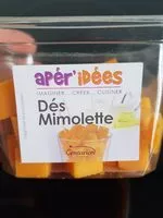 Mängden socker i Dés de mimolette