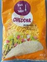 Mängden socker i Râpé cheddar