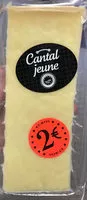 Mängden socker i Cantal jeune