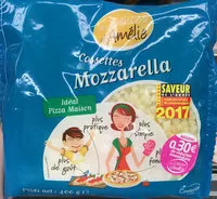 Mängden socker i Les Délices d'Amélie Cossettes de mozzarella