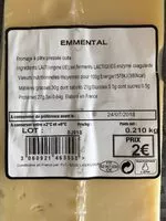 Mängden socker i emmental