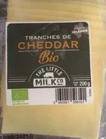 Mängden socker i Tranches de cheddar Bio