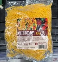 Mängden socker i Cheddar râpé