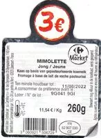 Mängden socker i Mimolette