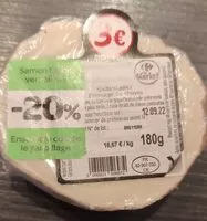 Mängden socker i Fromage de chèvre
