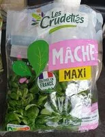 Mängden socker i Les crudettes Mâche maxi / 200GR