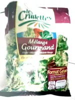 Mängden socker i Les Crudettes - Mélange gourmand