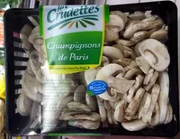 Mängden socker i Champignons de Paris