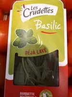 Mängden socker i Basilic Crudette barquette