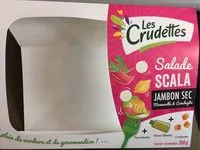 Mängden socker i Salade Scala, LES CRUDETTES, barquette