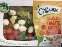 Mängden socker i Salade tomate mozzarella, LES CRUDETTES, barquette