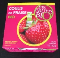 Mängden socker i Coulis de fraise bio
