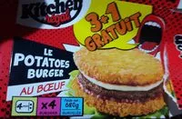 Mängden socker i Potetoes burger