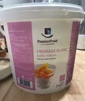 Mängden socker i Fromage blanc battu nature