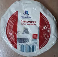 Mängden socker i Camembert au lait pasteurisé