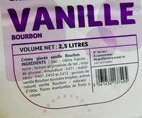 Mängden socker i Crème Glacée Vanille Bourbon
