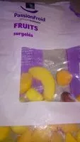 Mängden socker i Fruits surgelés