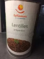 Mängden socker i Lentilles préparées