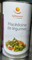 Mängden socker i Macédoine de légumes
