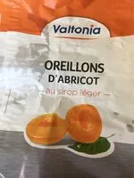 Mängden socker i Oreillons d'abricot au sirop léger