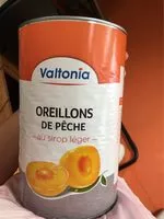 Mängden socker i Oreillons de pêche