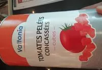 Mängden socker i Tomate pelées