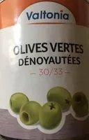 Mängden socker i Olives vertes dénoyautées