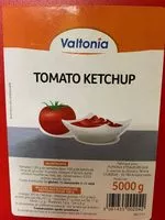 Mängden socker i Tomato ketchup
