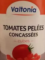 Mängden socker i Tomates pelées concassées