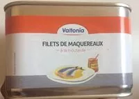 Mängden socker i Filets de maquereaux à la moutarde