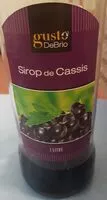 Mängden socker i Sirop de cassis