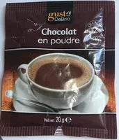 Mängden socker i Chocolat en Poudre