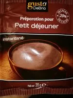 Mängden socker i Chocolat poudre