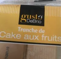 Mängden socker i Tranche de Cake aux Fruits