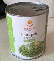 Mängden socker i Petit pois