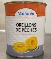 Mängden socker i Oreillons de pêches préservés