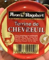 Mängden socker i Terrine de chevreuil