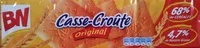 Mängden socker i Casse-Croûte original