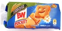 Mängden socker i Céréales complètes Biscuits goût Vanille
