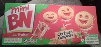 Mängden socker i Mini-biscuits fourrés goût fraise