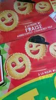 Mängden socker i Mini BN à la fraise