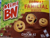 Mängden socker i MINI BISCUIT AU CHOCOLAT