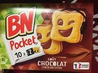 Mängden socker i BN pocket gout chocolat