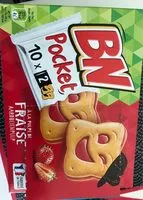 Mängden socker i BN pocket fraise