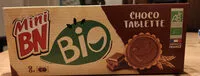 Mängden socker i Mini BN bio - choco tablette