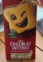 Mängden socker i BN goût chocolat intense